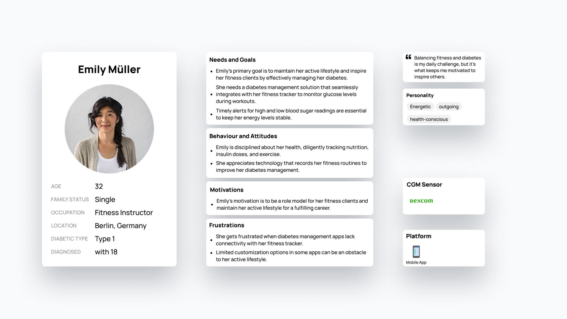 Design persona: Emily Müller